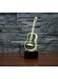 Guitar 3D LED Lamp White