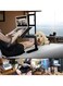 Extended Version Laptop Desk: Aluminium Alloy Folding Portable Laptop Table Notebook Desk Stand Bed Sofa Tray with Book Holder