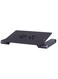 Aluminium Alloy Folding Portable Laptop Table Stand for Bed and Sofa, Black