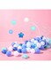 Pack Of 50 Thickened Five-Pointed Star Ocean Ball &ndash; Baby Chewable Wave Ball Pool Toy (5.5 cm, Mixed Colors)