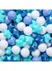 Pack Of 50 Thickened Five-Pointed Star Ocean Ball &ndash; Baby Chewable Wave Ball Pool Toy (5.5 cm, Mixed Colors)