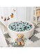 Pack Of 50 Thickened Five-Pointed Star Ocean Ball &ndash; Baby Chewable Wave Ball Pool Toy (5.5 cm, Mixed Colors)