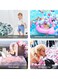 Pack Of 50 Thickened Five-Pointed Star Ocean Ball &ndash; Baby Chewable Wave Ball Pool Toy (5.5 cm, Mixed Colors)
