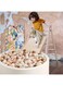 Pack Of 50 Thickened Five-Pointed Star Ocean Ball &ndash; Baby Chewable Wave Ball Pool Toy (5.5 cm, Mixed Colors)