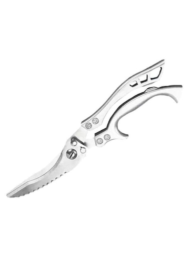 Powerful Chicken Bone Scissors &ndash; 300g Heavy-Duty Poultry Shears (Aluminum Handle)