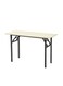 Multipurpose Wooden Foldable Desk Single Layer White Oak (80 &times; 50 &times; 75 cm)