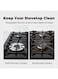 Pack Of 4 Thickened Round Aluminum Foil Gas Stove Protective Mat