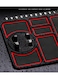 Silicone Anti-Skid Mat for Car Dashboard Red