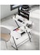L-Shaped Corner Office Computer Table - Modern White Design