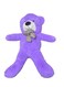 Purple Teddy Bear Style with Ribbon 60cm 0.8kg