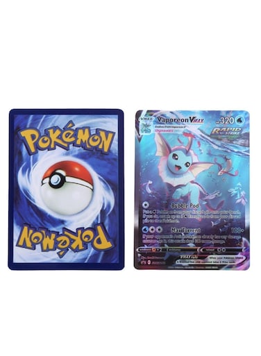 Vaporeon VMAX Pok&eacute;mon Style Card Game