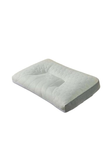 Cloud Cabin Latex Pillow with Gray Mesh Edge 45 &times; 70 cm (900g)