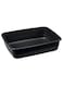 Ferplast Litter Tray NIP10 &ndash; Black (46.5 &times; 35.5 &times; 11.5cm)