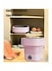 Portable Foldable Washing Machine 8L Pink
