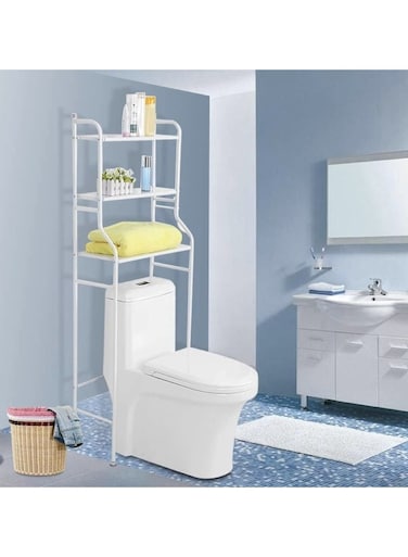 3 Shelf Storage Organizer Space Saver Bathroom Corner Stand