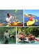 10L Black Single-Strap Waterproof Outdoor Sport PVC Bag