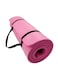 NBR Yoga Mat with Comfort, Durability, and Style - Pink, 183x61x1cm