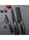 7 Piece Knife Set Complete with Protective Covers Black
