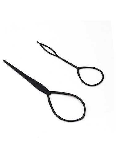 Hair Topsy Tail Tool Set Black