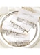 Elegant 24 Pcs Silver Hoop &amp; Charm Earring Set

