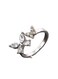 Elegant Crystal Butterfly Ring - Size 6
