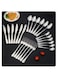 Stainless Steel Silver Cutlery Set Elevate Your Kitchen with Elegant Spoon Knife and Fork Ensemble
