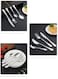Stainless Steel Silver Cutlery Set Elevate Your Kitchen with Elegant Spoon Knife and Fork Ensemble
