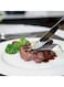 24 Pcs Stainless Steel Cutlery Spoon Fork and Knives Luxury Set Silver
