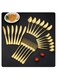 Stainless Steel Gold Cutlery Set Elevate Your Kitchen with Elegant Spoon Knife and Fork Ensemble
