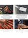 29-Piece Stainless Steel BBQ Accessories Set with Storage Bag Black