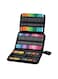 72 Pcs Dual Brush Pens Set with Zipper Case for Drawing and Coloring