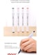 120pcs Dual Tip Markers Set, Assorted Colors Stylish White Body with Black Cloth Bag