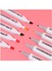 Double-Headed Soft Oily Marker Set - 60 Colors