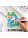 Acrylic 60-Color Marker Set