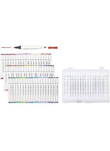 Acrylic 60-Color Marker Set