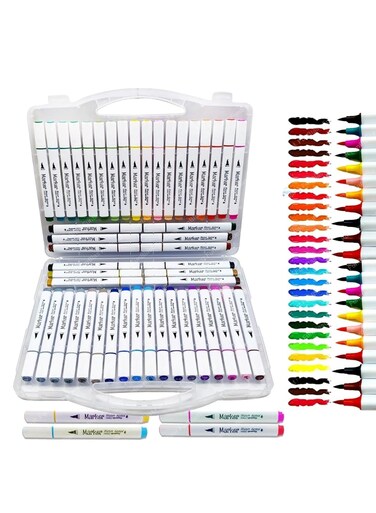 Acrylic Paint Marker Set 72 Vibrant Colors for Art, Craft &amp; DIY (Packing May Vary)