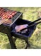 Folding Barbecue Charcoal Grill Easy Assemble And Removable For Picnic Garden Terrace Camping Travel Portable