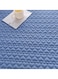 Waterproof Fitted Bedding Topper Set 150 x 200 cm - Blue Protect Your Mattress and Pillows Includes 2 Pillowcases