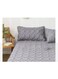 Waterproof Fitted Bedding Topper Set 180 x 200 cm - Dark Grey Protect Your Mattress and Pillows Includes 2 Pillowcases