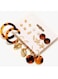9-Pair Gold Color Earring Set for Women Alloy &amp; Resin
