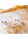 Golden Assortment Hoop &amp; Pearl Stud Earring Set (6 Pairs)