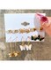 Butterfly &amp; Heart Statement Earring Set (6 Pairs)