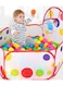 Ball Pit Play Tent With Basketball Hoop For Kids Toddlers Outdoor Indoor Play With Ball