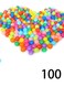 100 Pcs Colorful Soft Plastic Ocean Fun Balls