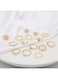 15-Piece Gold Color Vintage &amp; Boho Ring Set for Women Mixed Designs