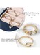 8 Pcs Gold Color Fashion Ring Set