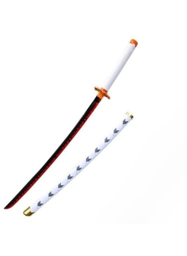 Katana Shape Sword For Kids Action And Adventure White