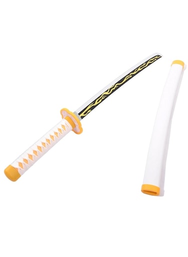 Katana Shape Sword For Kids Action And Adventure White
