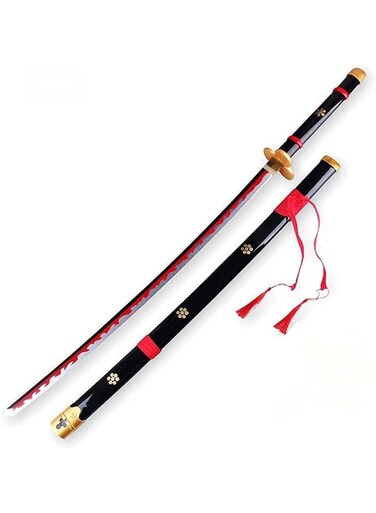 Katana Shape Sword For Kids Action And Adventure Red Black