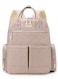 Stylish Khaki Large Capacity Baby Travel Bag for Mums